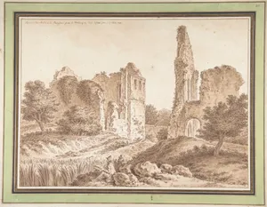 Ruins of the Château of Becoiseau, near Mortcerf (seine-et-Marne)