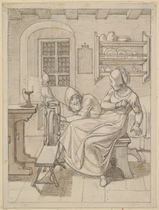 Rumpelstiltskin Appearing to the Miller's Daughter