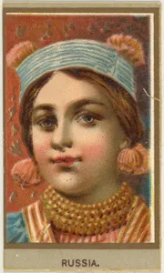 Russia, from the Races of Mankind series (T181) issued by Abdul Cigarettes