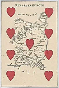 Russia in Europe, from "Court Game of Geography"