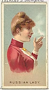 Russian Lady, from World's Smokers series (N33) for Allen & Ginter Cigarettes by Allen & Ginter