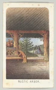 Rustic Arbor, from the series, Views in Central Park, New York, Part 3