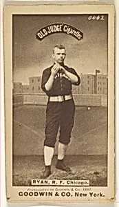 Ryan, Right Field, Chicago, from the Old Judge series (N172) for Old Judge Cigarettes by Goodwin & Company