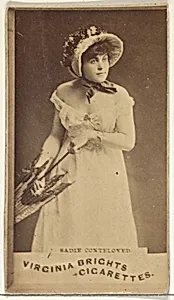 Sadie Cortelyou, from the Actors and Actresses series (N45, Type 1) for Virginia Brights Cigarettes by Allen & Ginter