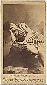 Sadie Cortelyou, from the Actors and Actresses series (N45, Type 1) for Virginia Brights Cigarettes by Allen & Ginter