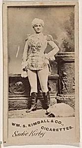 Sadie Kirby, from the Actresses series (N203) issued by Wm. S. Kimball & Co. by William S. Kimball & Company