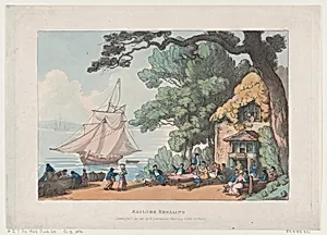 Sailors Regaling by Thomas Rowlandson|Rudolph Ackermann, London