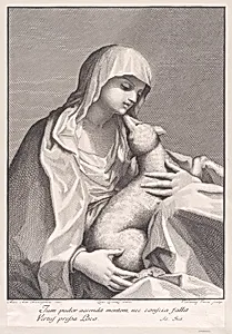 Saint Agnes with a lamb