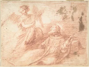 Saint Francis and an Angel with a Viola da Braccio (The Ecstasy of Saint Francis)