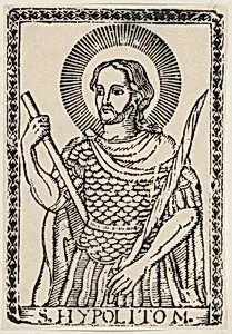 Saint Hippolytus of Rome, martyr