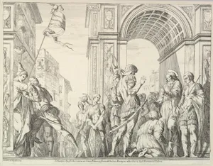 Saint James Cures a Blind Man, from "The Story of Saints James and Christopher in the Eremitani Chapel"