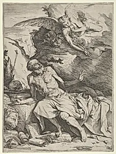 Saint Jerome Hearing the Trumpet of the Last Judgment by Jusepe de Ribera (called Lo Spagnoletto)