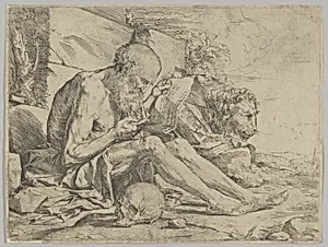 Saint Jerome Reading