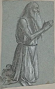 Saint Jerome (recto); Soldier with a Spear (verso)