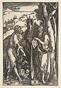 Saint John the Baptist and Saint Onuphrius by Albrecht Dürer