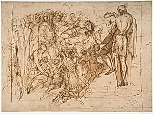 Saint John the Baptist Baptizing the Multitude