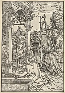 Saint Luke Painting the Virgin