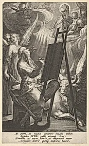 Saint Luke Painting the Virgin
