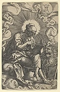 Saint Mark, from The Four Evangelists by Heinrich Aldegrever|Georg Pencz