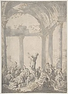 Saint Paul Preaching in Athens
