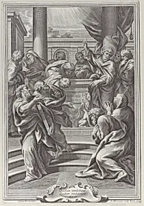 Saint Paul preaching in Athens