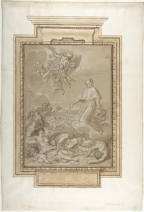 Saint Rosalia Interceding for Victims of the Plague in Palestrina