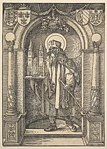 Saint Sebald in a Niche