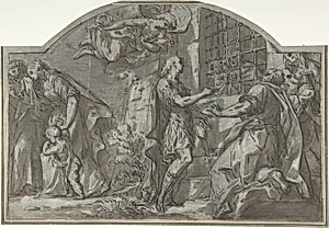 Saint Sebastian Exhorts the Christian Prisoners