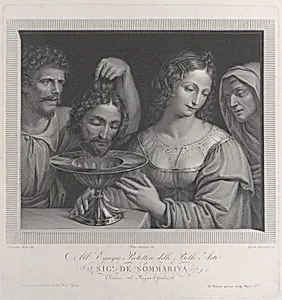 Salome and the head of Saint John the Baptist