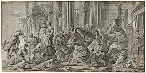 Samuel Anointing the Young David (?)