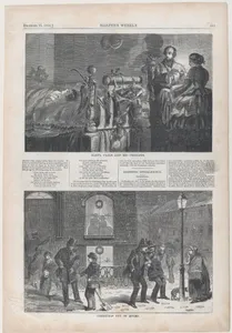 Santa Claus and His Presents (from "Harper's Weekly," Vol. II)
