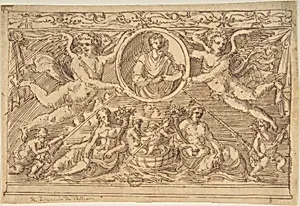 Sarcophagus by Anonymous, Italian, 16th century