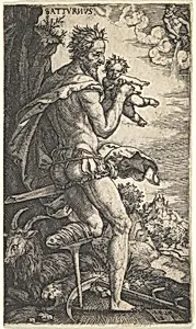 Saturn from The Gods Who Preside Over the Planets