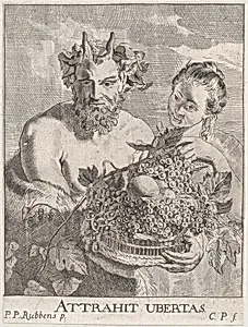 Satyr and Bacchante