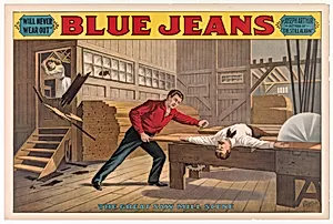Saw Mill Scene, from Blue Jeans