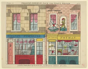 Scene 12, from Jack and the Giant Killer, Scenes for a Toy Theater