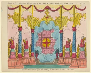 Scene 14, from Jack and the Giant Killer, Scenes for a Toy Theater