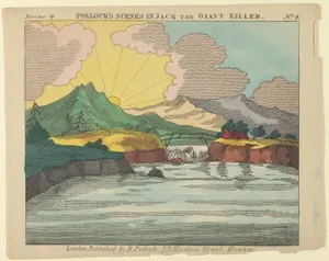 Scene 4, from Jack and the Giant Killer, Scenes for a Toy Theater
