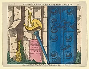 Scene 5, from Jack and the Giant Killer, Scenes for a Toy Theater by Benjamin Pollock