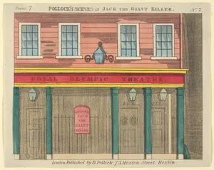 Scene 7, from Jack and the Giant Killer, Scenes for a Toy Theater