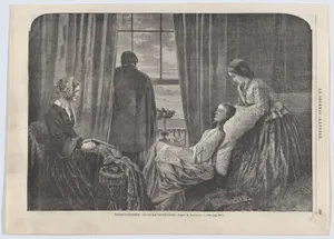 Scène d’Octobre: La jeune poitrinaire (An October Scene: The Young Consumptive), from "Le Journal Illustré" no. 34