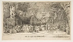Scene in the Tuileries: The Chairs