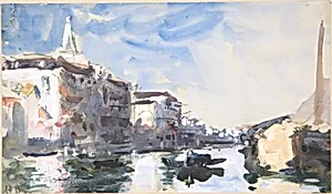 Scene on the Grand Canal, Venice
