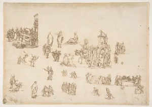 Scenes from the Life of Christ and Other Figure Studies