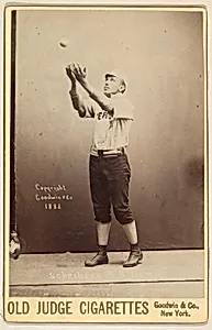 Scheibeck, Shortstop, Detroit, from the series Old Judge Cigarettes by Goodwin & Company