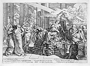 Scrapbook containing Italian Etchings of the XVIth and XVIIth Centuries by Unknown Artist