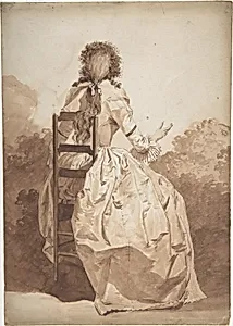 Seated Woman, Seen from Behind