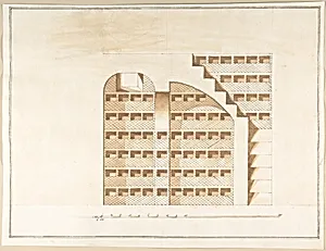 Section of a Columbarium