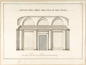 Section of the Loggia in the Villa of Pope Julius [III.]