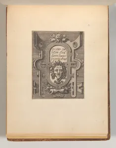 Series fof Cartouches, in: Targhe ed altri ornati di varie e capricciose invenzioni (Cartouches and other ornaments of various and capricious invention, page 34)